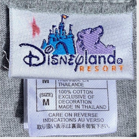 Vtg Disneyland Resort Donald Duck Baseball Jersey M Oversized Blokecore Disney - Picture 3 of 7